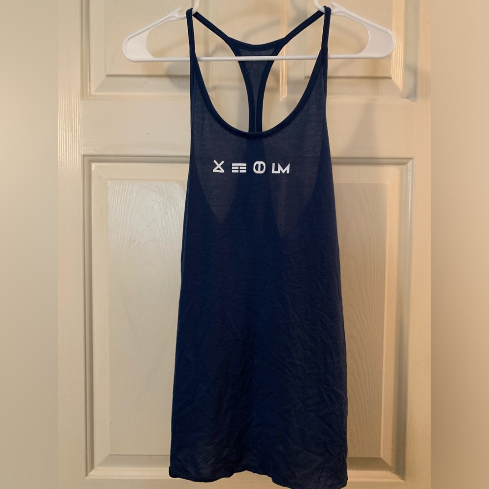 Medium Blue Les Mills Reebok workout tank
